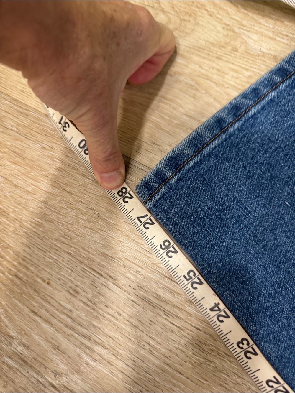 No Boundries Women's High-Rise Wide-Leg Jeans - Light Blue - Picture 4 of 5